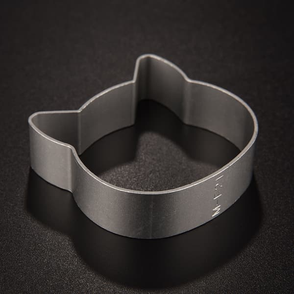 Katt hodeform Baking Sukker Kake Kjeks Cookie Cutter Dekorering