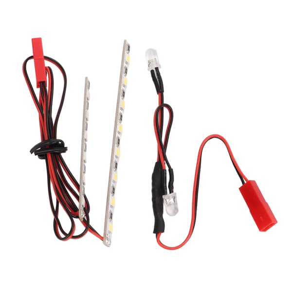 ZD Racing 1 10 RC Bil Front Bak Lys Bar LED Frontlykter Holdbar