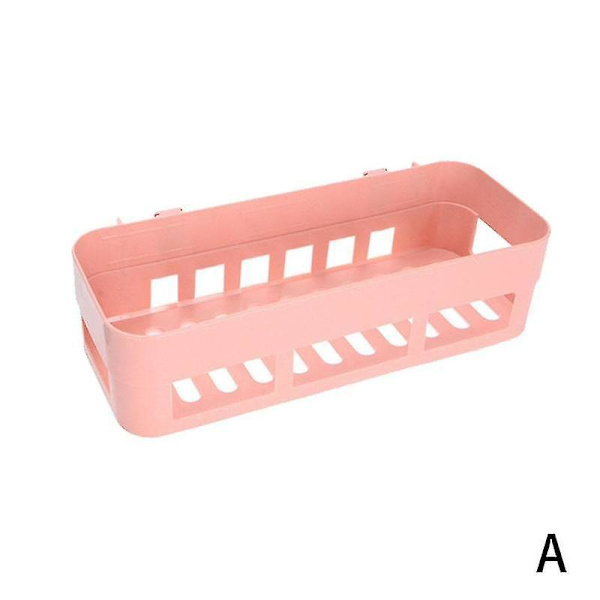 Badrumshylla Dräneringsställ Förvaring Sughållare Organizer Pink