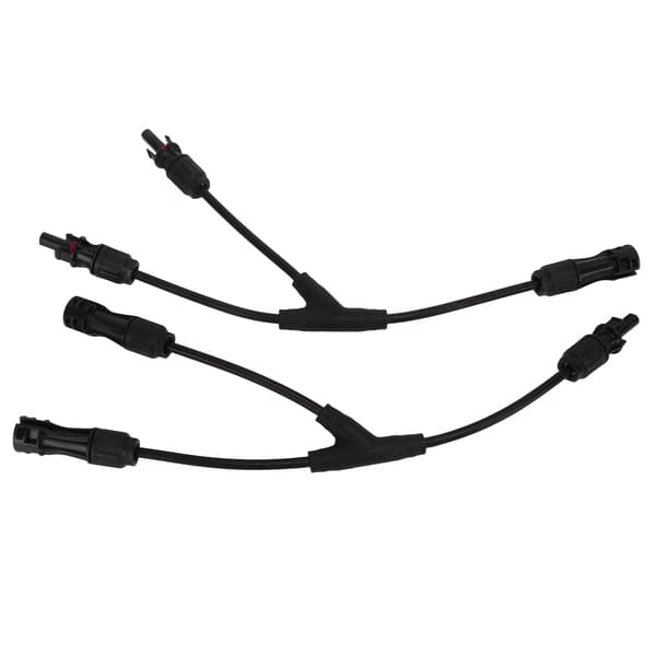 2 i 1 Solar Y-gren parallelforbindelse IP68 Vandtæt Brandsikker PV-kabel