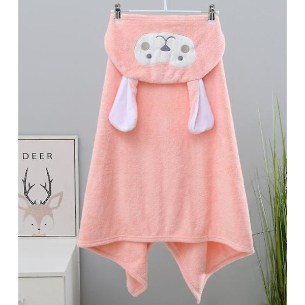 Badhandduk för barn Super Mjuk Hooded Handduk Super Absorbent