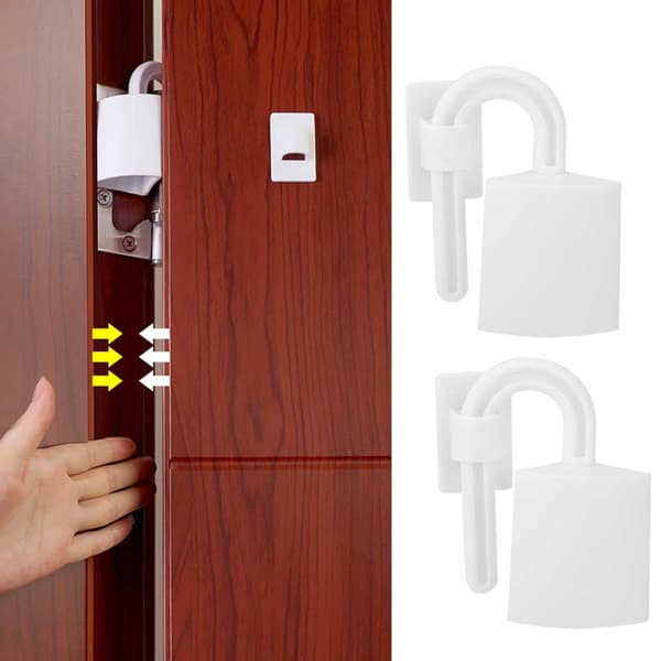 2-pack Dörrstopp Säkerhetslås Barn Fingerskydd Anti-klämfälla