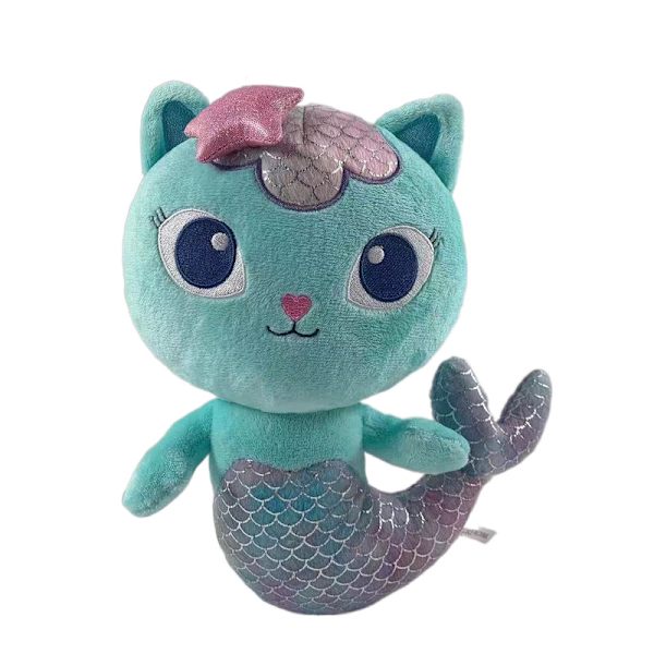 Gabby's Dollhouse Mermaid Cat Plysch 25cm pink mermaid