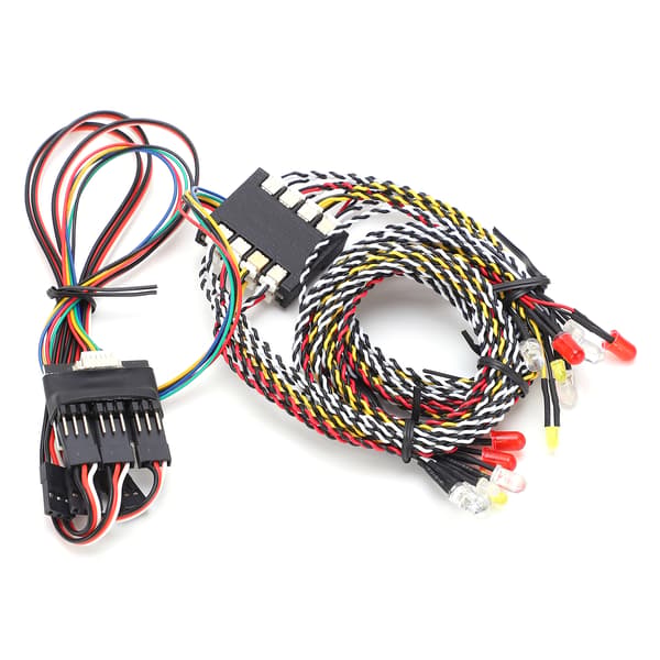 16 LED Forreste Bageste Kobling Blinklys System til RC Model Crawler Bil