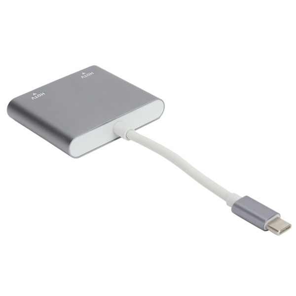 Type C til HDMI Adapter 2 i 1 Video Konverter til Macbook Pro 2015 2016 2017 2018
