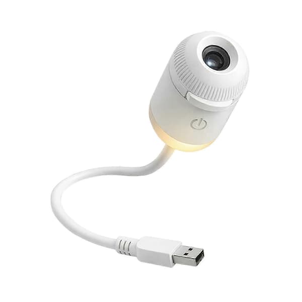 Galaxy Natlampe Projektor med Bærbart Design - Perfekt til Hjem og Rejser A
