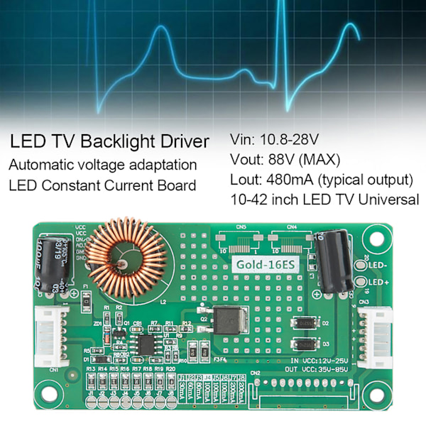 Universal LED LCD TV Baggrundslysdriverkort Konstant Strømadapter 10-42 Tommer