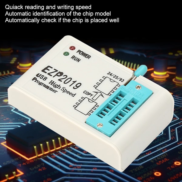 EZP2019 Høyhastighets Flash Programmer 24 25 93 BIOS Offline Kopifunksjon