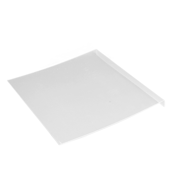 Halksäker Lättvikts Akryl Skärbräda med Kant för Kök - 45x40cm (17.7x15.7in)