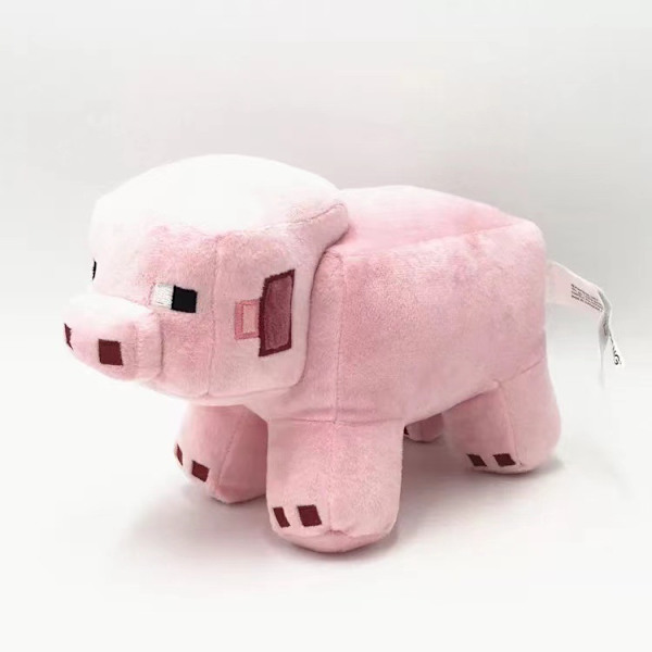 Min världsdocka, plyschgåva 28cm big pink pig