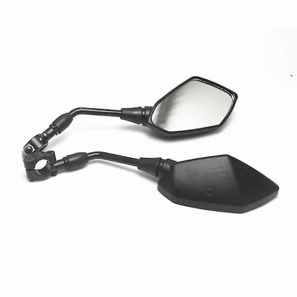 Bakspejl 2x Bakspejl Til Scooter Motorcykel 8mm 10mm Universal Pasform Flere Størrelser Tilgængelige 10mm