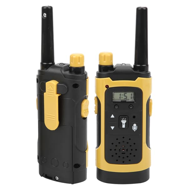 2 st Barnens Walkie Talkies Handhållna Bärbara Trådlösa Simulering Realtid Intercom Leksak