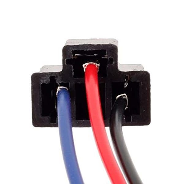2 st H4 Hanututgångs-kontaktuttag med kabelhärva Tunga adapter