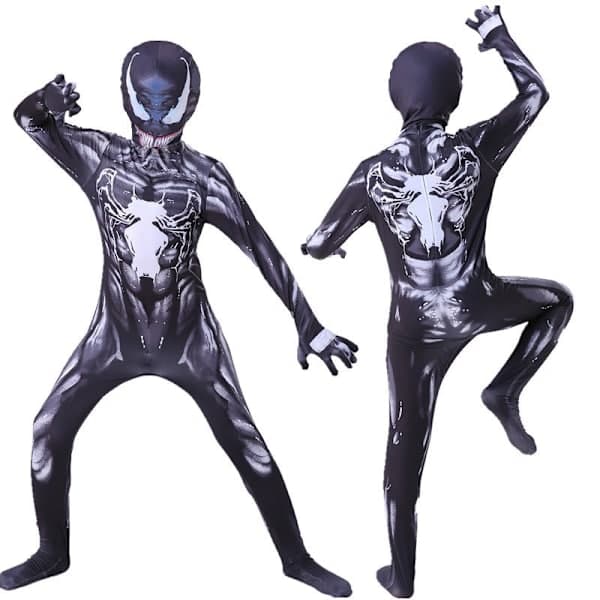 Rød Sort Spiderman Kostume Spiderman Kostumer Børn Spiderman Cosplay Tøj Halloween Kostume E 150 E E 150