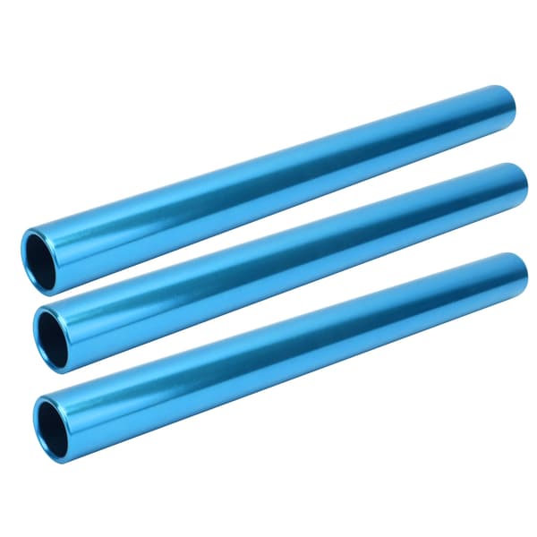 Aluminiumslegering Galvaniserede Stafetpinde Blå 3 Stykker Baneløb Sprint