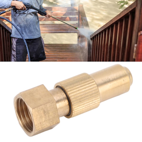 G3/8 Keramisk Messing Høytrykks Sprøyte Dyse for Landbruk med 0.8mm Åpning