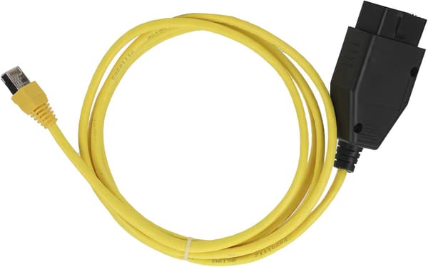 [DT]Ethernet til OBD-kabel, OBD2-kabel Ethernet til OBD-kabel ENET Interface Data Coding Diagnostic Tool Egnet Kompatibel med F/1/3/5/7-serien