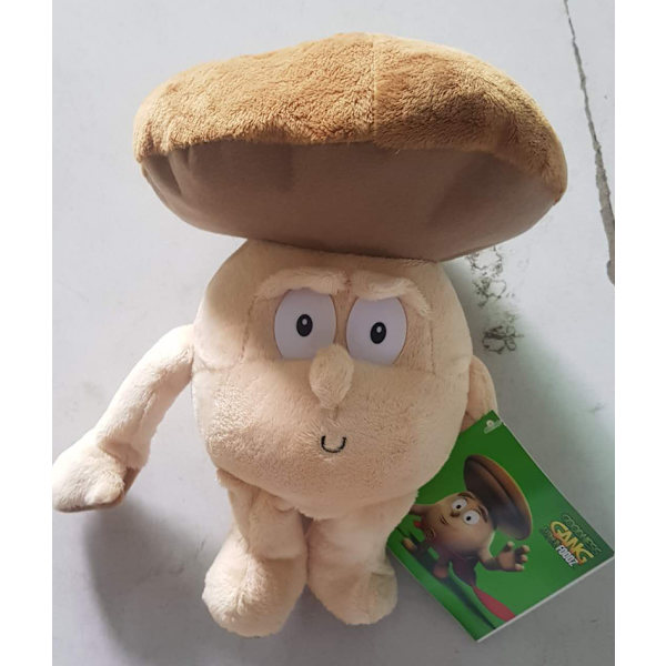 Söt tecknad frukt grönsak plysch leksak docka Mushroom