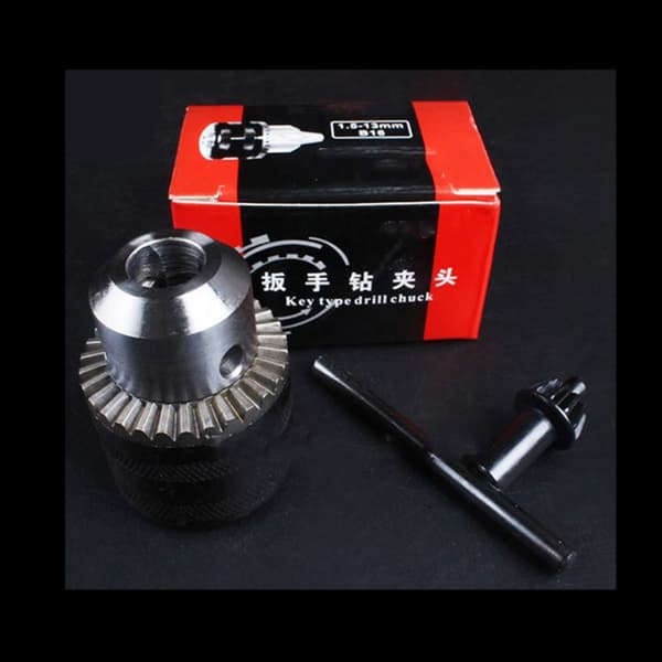 Mini nøkkelfri borechuck rustfritt stål 3/8-24UNF 1.0-10mm elektrisk borechuck