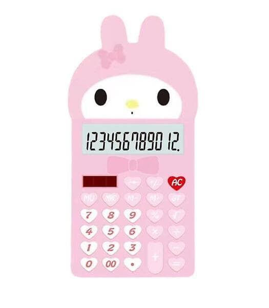 Kompakt Sanrio Kalkulator 12-sifret LCD-skjerm