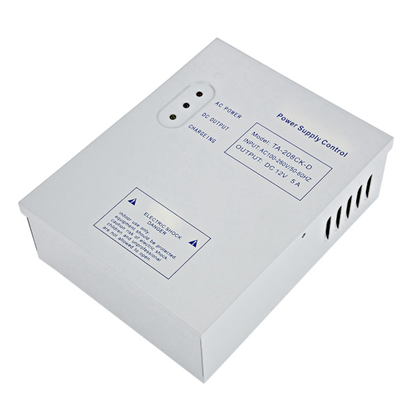 12V 5A DC Strømforsyning for Dørkontrollsystem