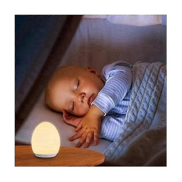 Nattlys, Baby Nattlys Med Dimmerfunksjon, Oppladbart Nattlys Med 1 Times Timer &