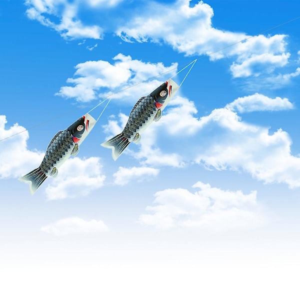 1 st Fish Windsock Carp Windsock Fish Flag black