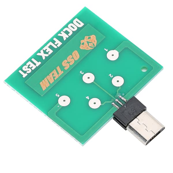 2 stk. Micro USB Test Board Opladningsdock Tester til Android Telefon Adskillelsesfri Detektion Hale Plug Batteri
