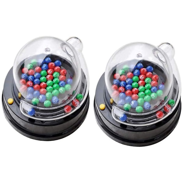 2 Set Bingo Lotto Game Electric Lottery Machine