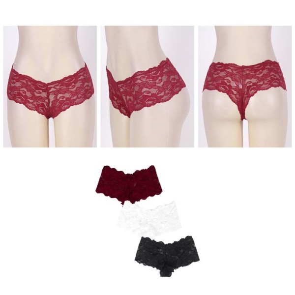 Sexiga underkläder, Sexig och elegant Tanga, Spets Tanga, Röd T44-46, Sexig Set, Sexiga damunderkläder, Tanga, Damunderkläder