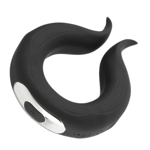 Black Vibrating Ring, för snabba, intensiva, multipla och diskreta orgasmer tack vare dess kraftfulla och tysta motor
