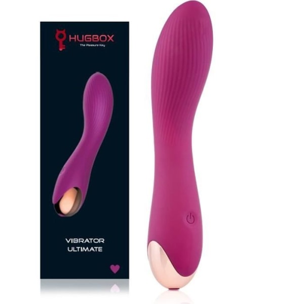 HUGBOX NEO Lila kvinnlig G-punktsvibrator, sexleksak, intensiva, flera och diskreta orgasmer