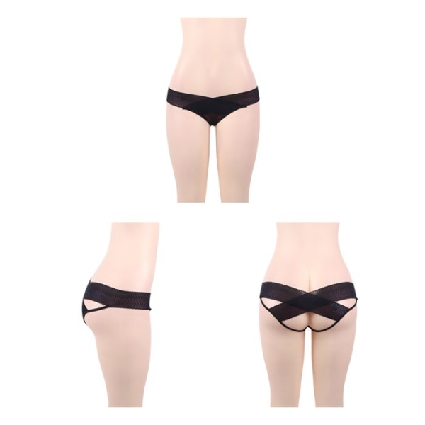 Sexiga underkläder, sexiga och eleganta stringtrosor, ihåliga stringtrosor, svarta T36-38, sexiga set, sexiga damunderkläder, damtrosa, underkläder