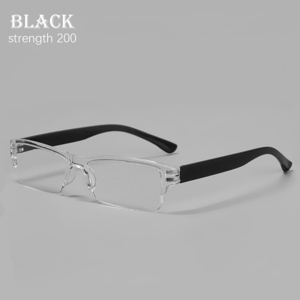Lesebriller Briller Synspleie BLACK STRENGTH 200