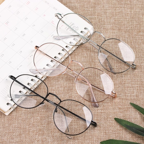 3stk runde briller Brilleinnfatning Optiske briller