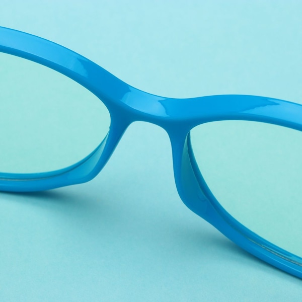 Barnglasögon Anti-blue Rays Anti-UV SVART & RÖD