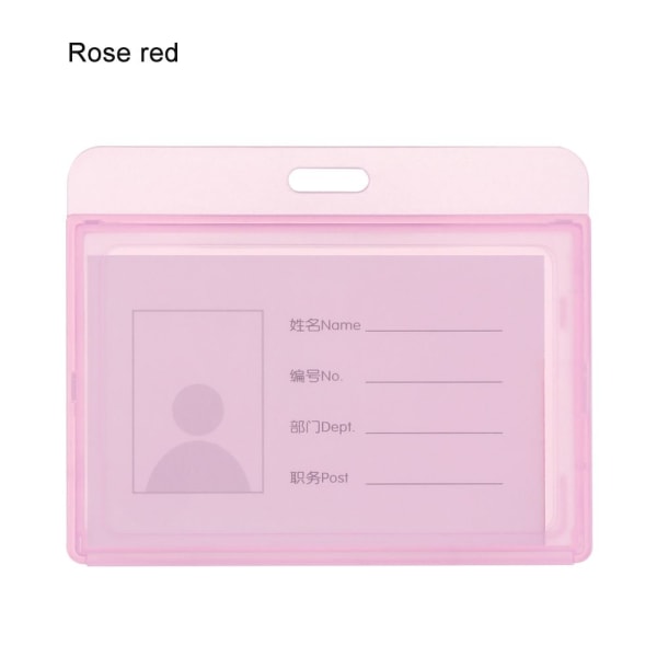 Merkekortholder Brystkortnøkkel ROSE RED