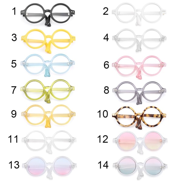 Miniatyrdukkebriller Clear Lens Briller 1 1 d2ff | Fyndiq
