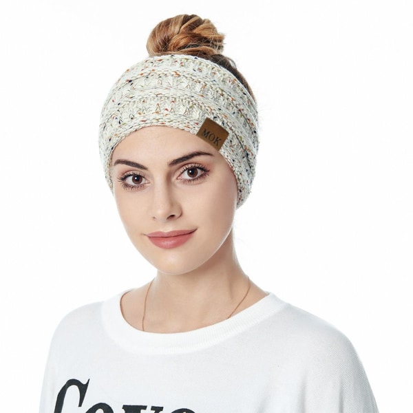 Öronvärmare pannband för kvinnor Stickat hårband Head Wrap MÖRK 8072 |  Fyndiq