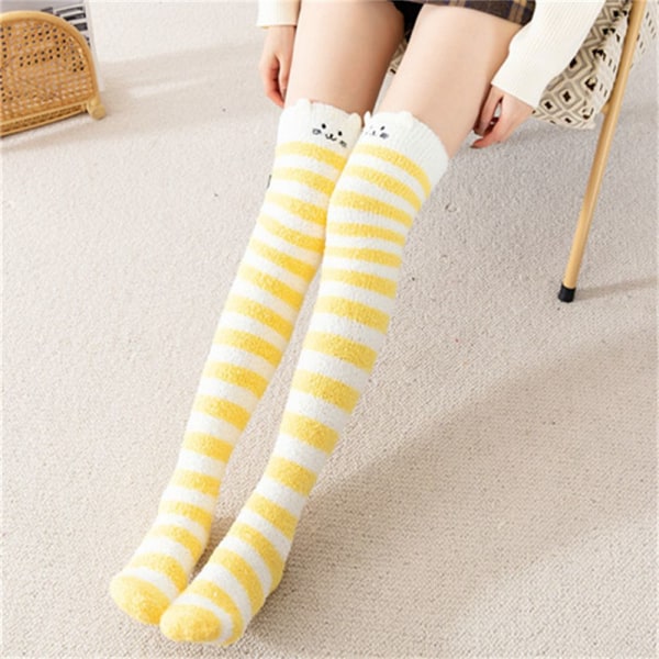 Stripestrømper lange sokker 06 06 89c2 | Fyndiq
