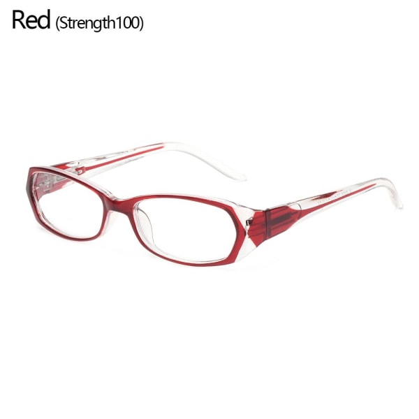 Köp Läsglasögon Anti-blå ljusglasögon RÖD STYRKA 100 | Fyndiq