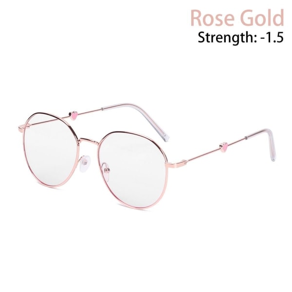 Nærsynthetsbriller Briller Lesebriller ROSE GOLD STYRKE 150