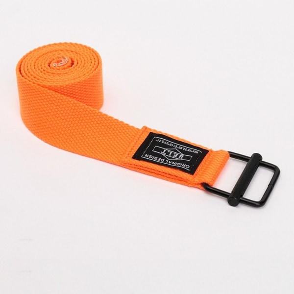 Nylon flettet belte dobbel ring linning ORANSJE orange