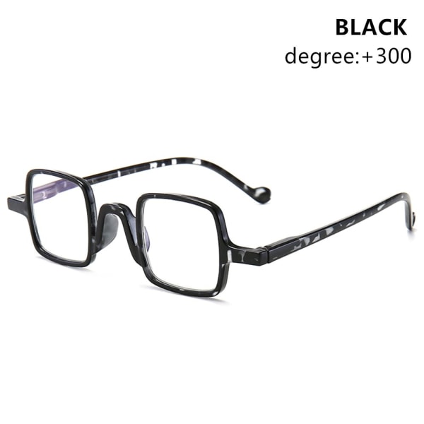 Lesebriller Presbyopia Eyeglasses BLACK STRENGTH 3,00