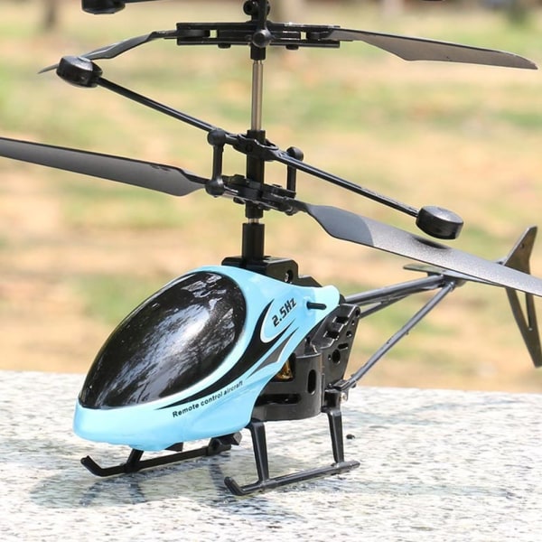 RC Drone Gyro Helikopteri SININEN 93ad | Fyndiq