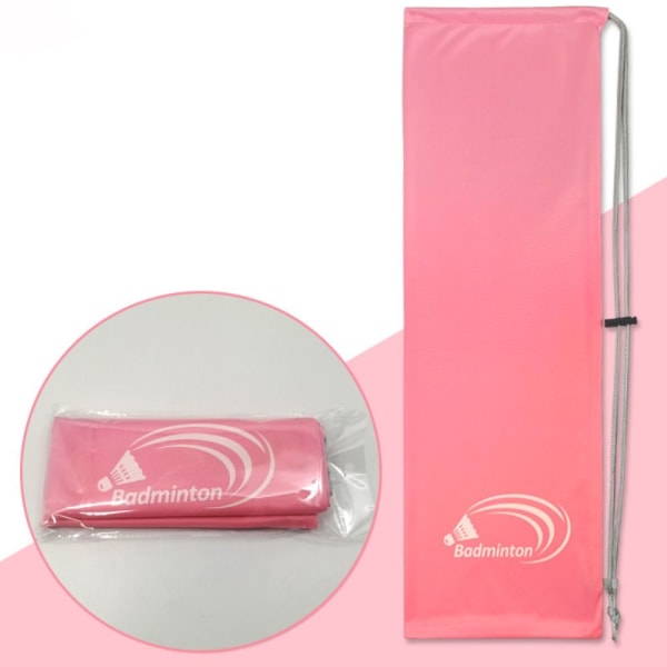 Badmintonracketer Bag Racquet Pouch Cover PINK pink
