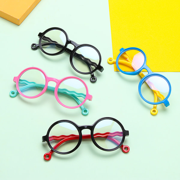 Blå lys briller for barn Blå lys blokkerende briller SVART 1414 | Fyndiq