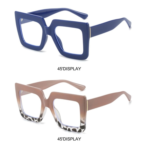 Anti-Blue Light Briller Dame Optisk Brille Stel BLÅ BLÅ Blue 5ae7 | Blue |  Blue | Fyndiq