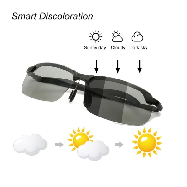 Polariserede solbriller Kørebriller Day Night Vision 02 aaa2 | Fyndiq