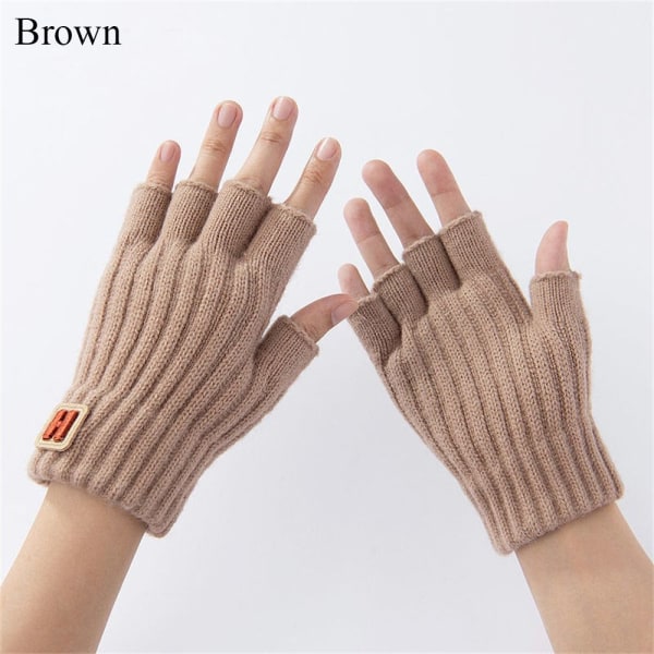 Variant påske Pacific Fingerløse Handsker Half Finger Handsker BRUN brown 3d29 | brown | Fyndiq